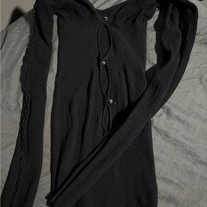 black poster girl dress